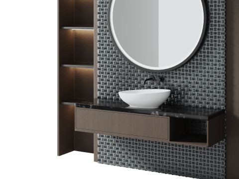 Bathroom funiture 3D Model