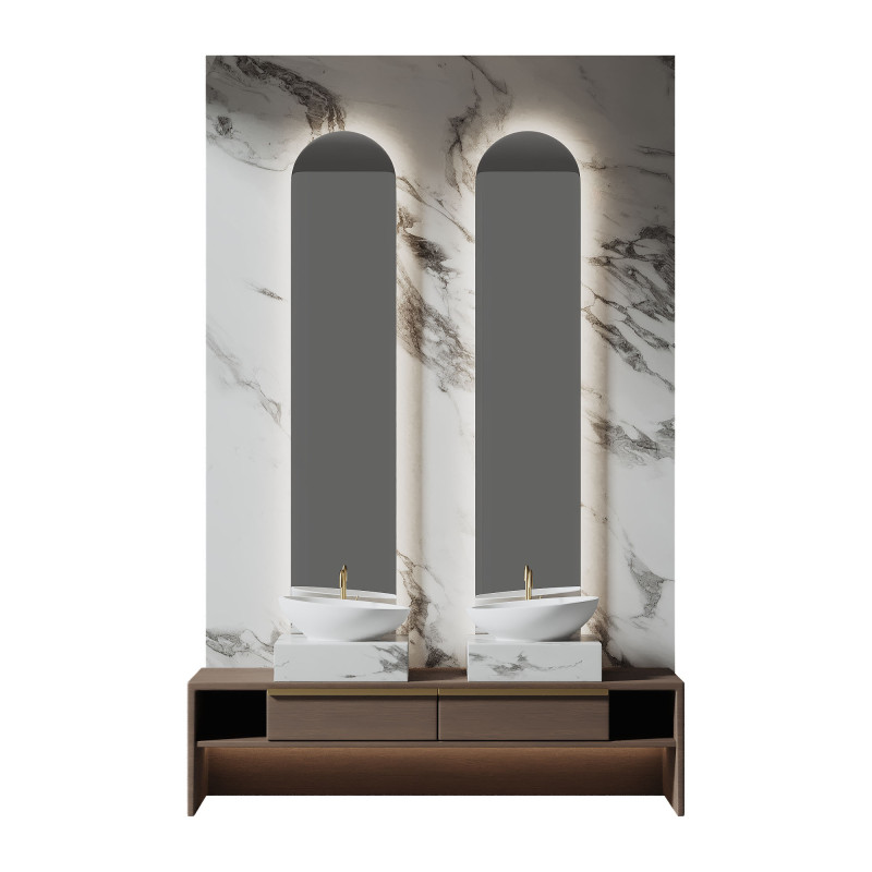Bathroom Funiture 3D 모델 .c4d .max .obj .3ds .fbx .stl .blend 