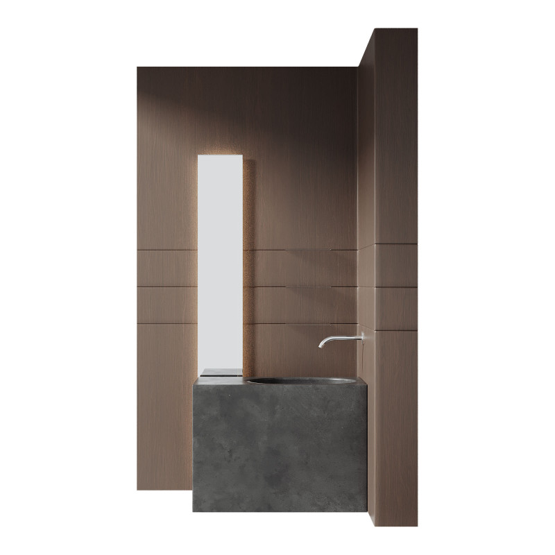 Bathroom furniture 3D 模型 .c4d .max .obj .3ds .fbx .stl .blend 
