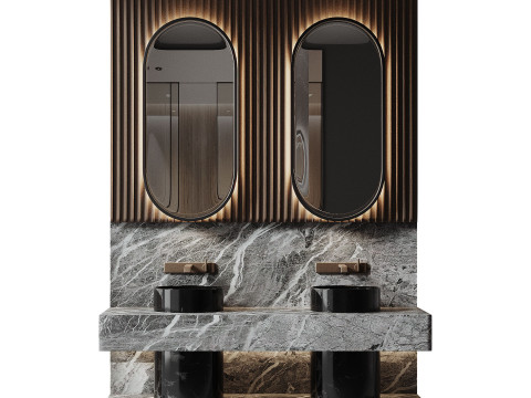 Bathroom Furniture 3D Model