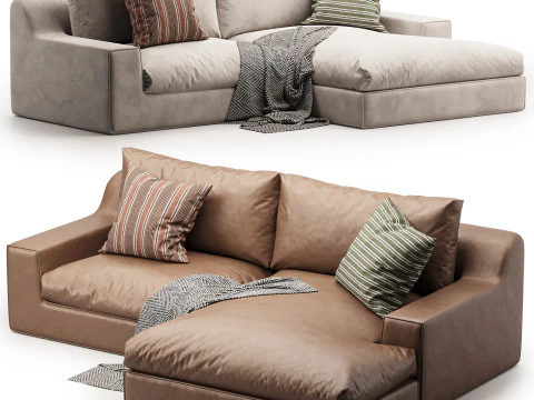 Canap&eacute; paysage Modèle 3D