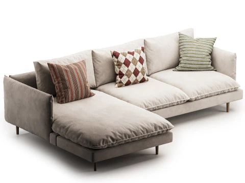 Scandi Sofa 3D Model
