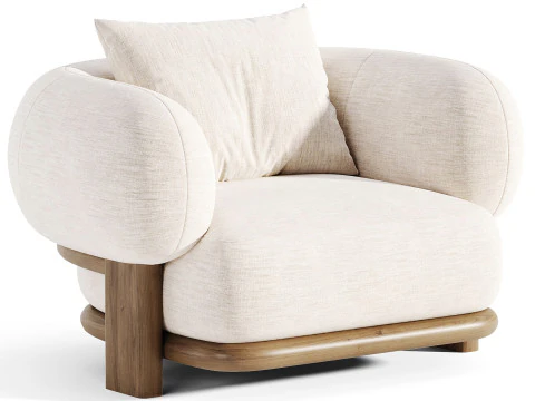 MIX Armchair 2 3D Model