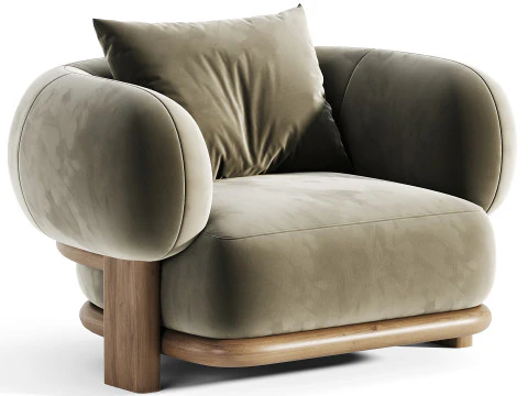 MIX Armchair 2 3D Model