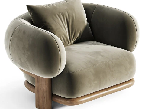 MIX Armchair 2 3D Model