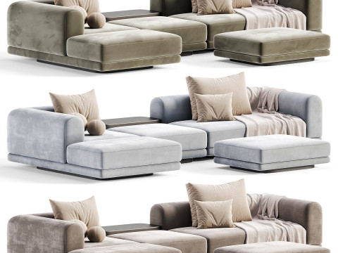 Aqueduct Corner Sofa 3D 模型