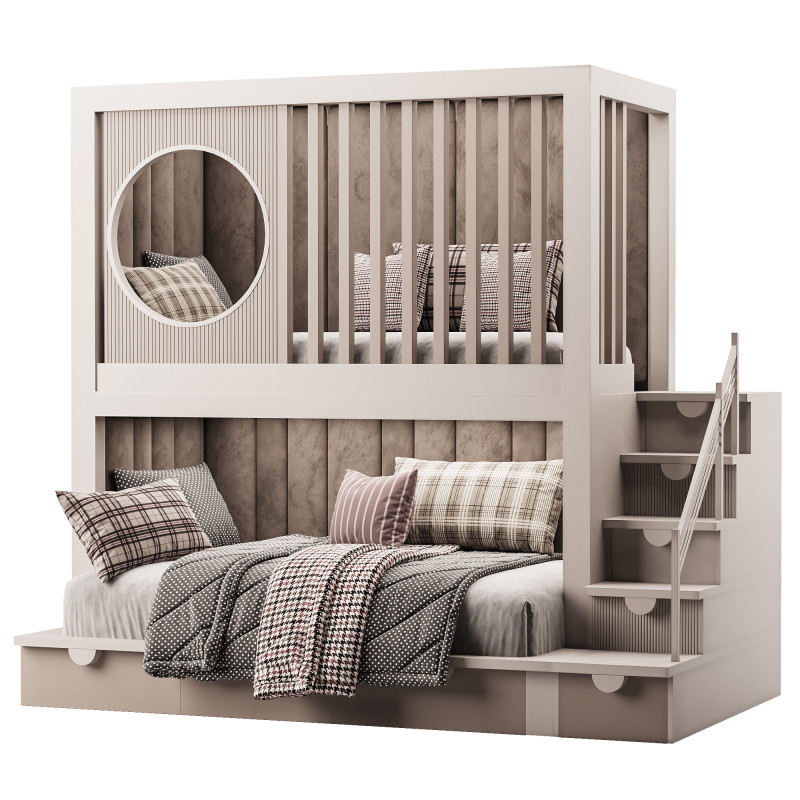 KIDS BED 3D 모델 .c4d .max .obj .3ds .fbx .stl .blend
