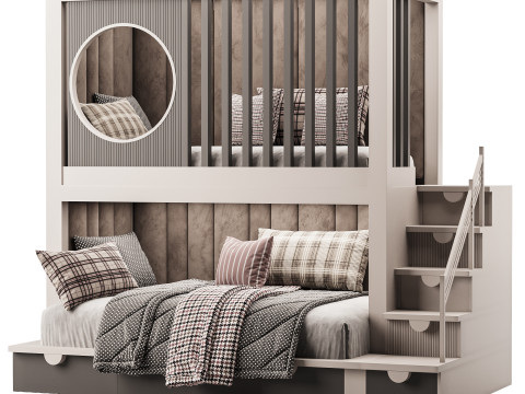 KIDS BED 3D 모델
