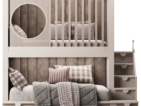 KIDS BED 3D 모델