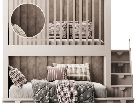 KIDS BED 3D Model