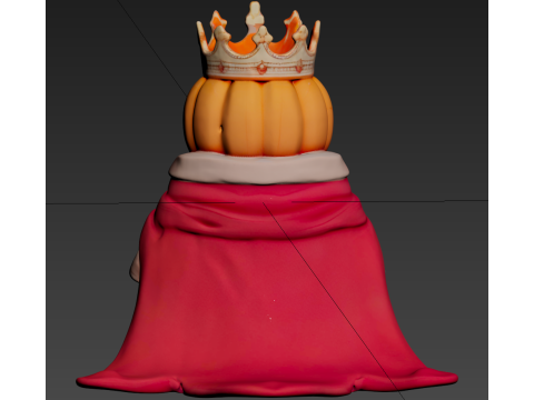 Halloween - Pumpkin teaches the Pope 3D प्रिंट मॉडल