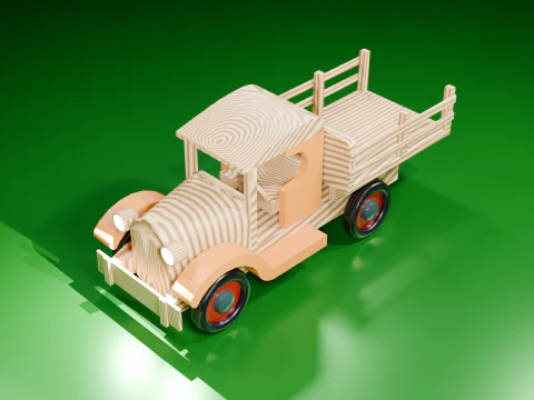 Toy truck 3D Model