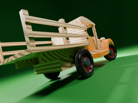 Toy truck 3D Model
