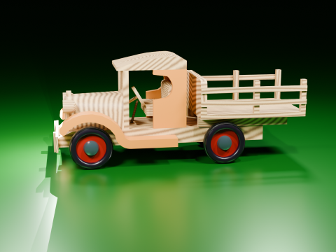 Toy truck 3D Model