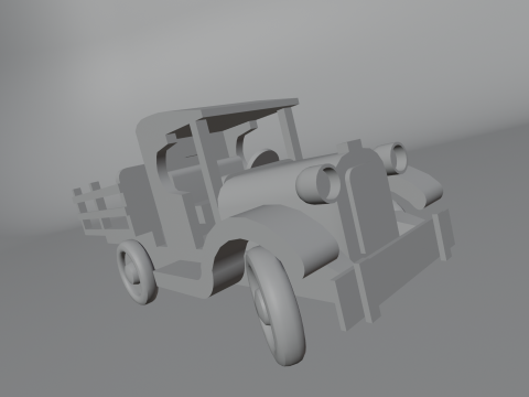 Toy truck 3D Model