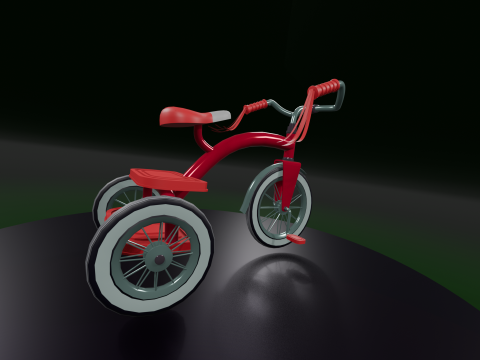 Tricycle Model 3D