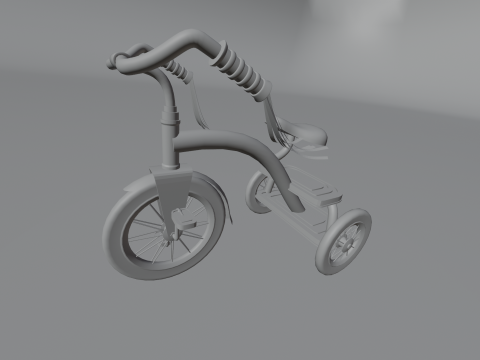 Tricycle Model 3D