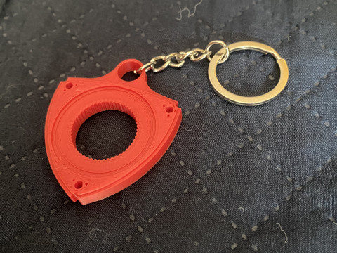 Rotatory keychain Model do druku 3D