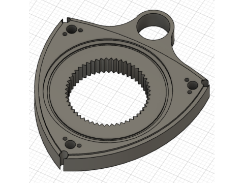 Rotatory keychain Model do druku 3D