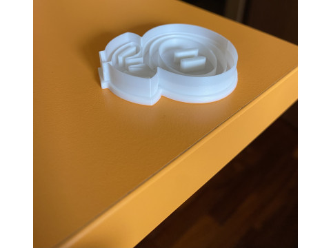 Cutter Super Mario Flower 3D 打印模型