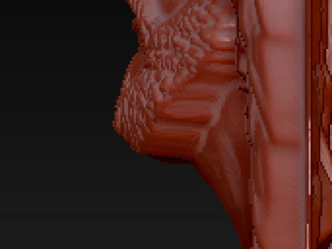 Jesus with angel 3D Print Model