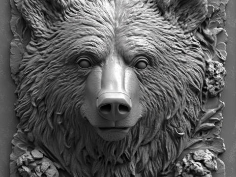 3 Bears 3D Model