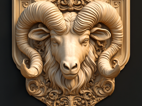 Zodiac symbols 3d files 3D-Modell