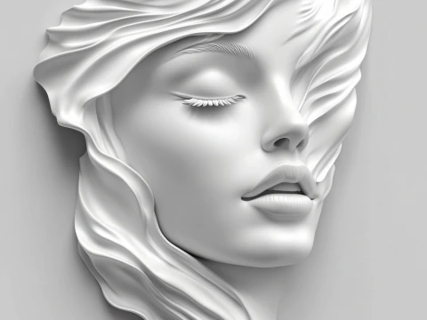 Faces 3D Model