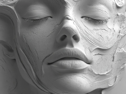 Wajah Model Cetak 3D