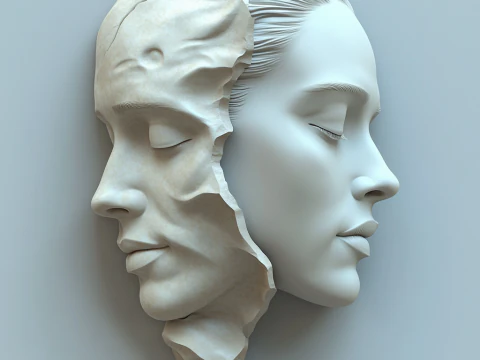 Visages Modèles 3D en vedette