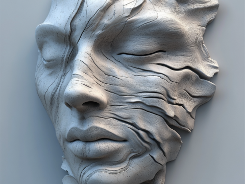 Faces 3D Принт Модель