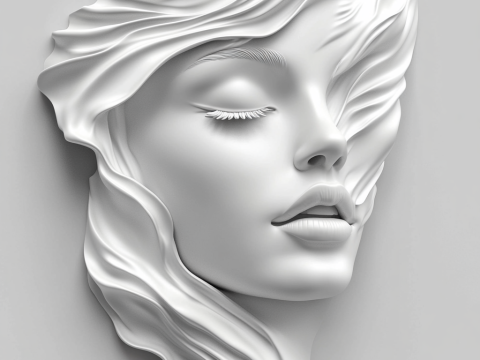Faces 3D Принт Модель