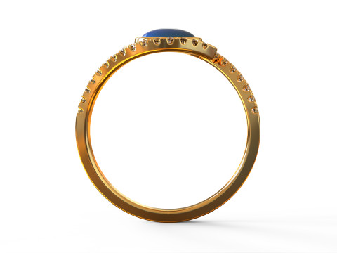 Ring EYE 3Dプリントモデル