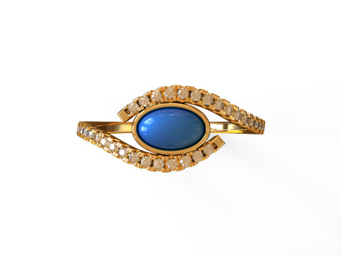 Ring EYE 3D Принт Модель