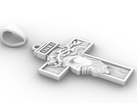 Cross Jesus 3D 프린트 모델