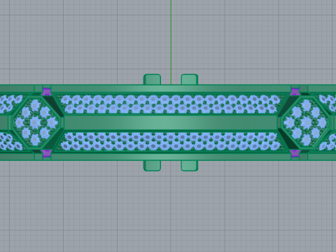 Man luxury bracelet 3Dプリントモデル