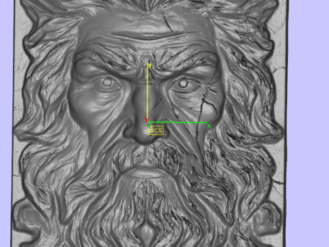 Man face free 3D Model
