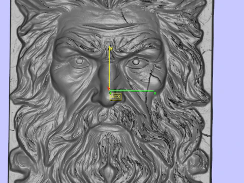 Man face free 3D Model