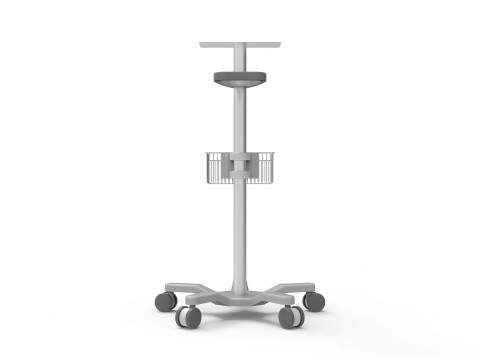 5 Wheels Trolley Modelo 3D