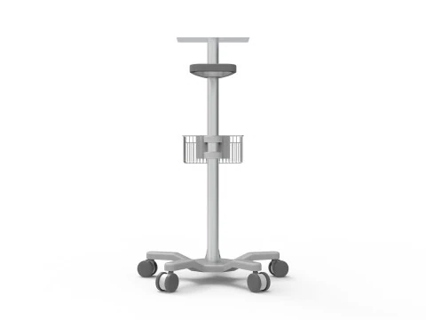 5 Wheels Trolley 3D Model