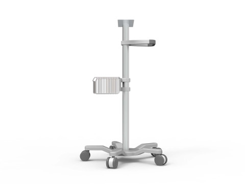5 Wheels Trolley Modelo 3D