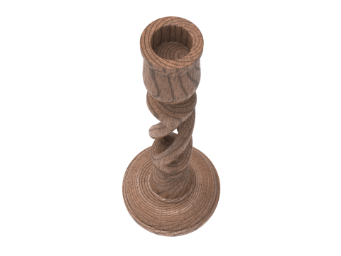 Candle Holder 001 3D Модель