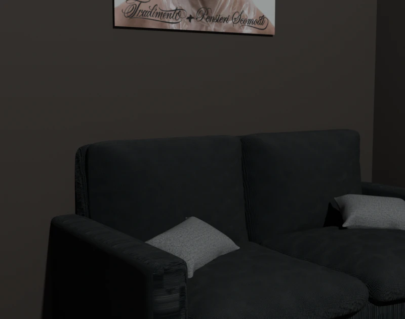Couch 3D Model .c4d .max .obj .3ds .fbx .stl .blend