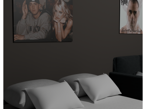 Bed 3D 模型
