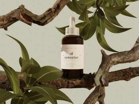 Oil moisturize 3D Model