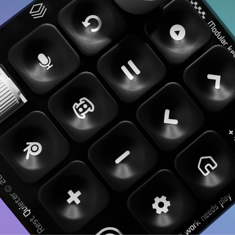 Creator micro-keyboard Model 3D .c4d .max .obj .3ds .fbx .stl .blend 