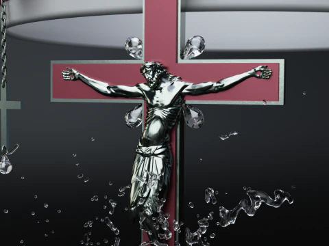 초커 고스걸 3D 모델