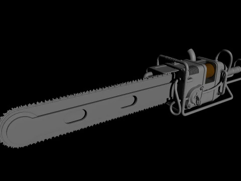 Chainsaw 3D Model