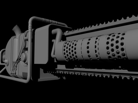 Chainsaw 3D 모델