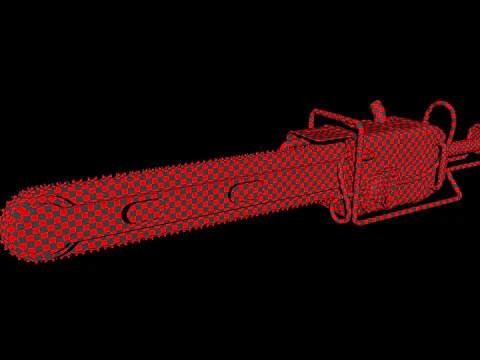 Chainsaw 3D Model
